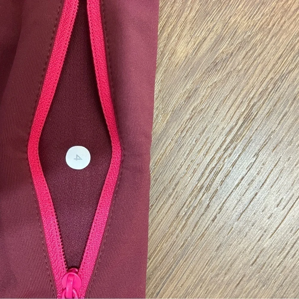 Lululemon EUC Wine Berry/BonBon Tight Stuff Legging (Size 4) - Picture 7 of 8